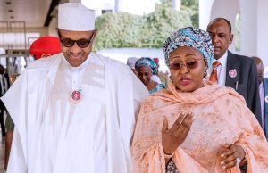 President Muhammadu Buhari and Wife Aisha Buhari